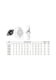 Resim Kfl 003 Yataklı Rulman 17 Mm 414315452 