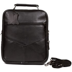 Resim CERFF LEATHER CLUP Omuz Askılı Hakiki Deri Erkek El Çantası (BÜYÜK)20*24cm) 