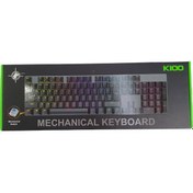 Resim Raynox K100 Kablolu Mekanik Işıklı Gamıng Klavye 