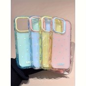 Resim Polka Dots ile Tam Ekranlı Bir Telefon Kılıfı, Dopamine Jelly Wave Tasarımı ile, Iphone 16 Pro Max, 15, 14 Plus, 13, 12 ve 11 ile Uyumlu. Aile ve Arkadaşlar için Harika Bir Noel Hediyesi, Yeni Yıl Hediyesi, Paskalya Hediyesi veya Cadılar Bayramı Hediyesi. 