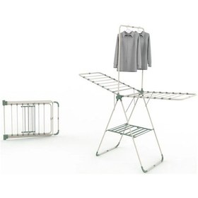 Resim Perilla Violet Çamaşır Kurutmalığı Kurutma Askısı Metal Kurutmalık Akyüz Home 17042 Yeşil 