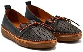 Resim VENÜS 23197131Y SARAÇLI ORTOPEDİK DERİ YAZLIK KADIN AYAKKABI 