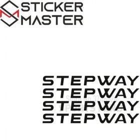 Resim Stepway Kapı Kolu Seti Sticker | Sticker Master - Mavi / 12 Cm 