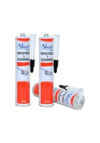 Resim Stein Pu 50 Adhesive - Poliüretan Mastik 5 Adet 310 Ml Siyah Siyah 