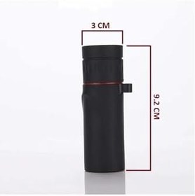 Resim 100x25 Tek Gözlü Dürbün 100 Kat Büyütme 25 mm Objektif Çapı Su Geçirmez ve Anti Reflection Kaplama 
