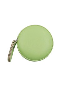 Resim Yeşil Cetvel Şerit Ölçme Santimetre Tedbirleri Aracı Pratik Geri Çekilebilir Deri Yükseklik Ölçme Rulo Cetvel İnç Bant Taşınabilir Bant 