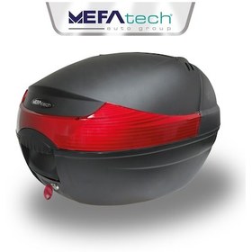Resim Mefatech Mf33 Motosiklet Çantası 33 Lt. Motosiklet Arka Çanta Siyah N11.195 