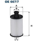 Resim FILTRON OE667-7 | Yağ Filtresi 10-Range Rover-Dıscovery4×4 