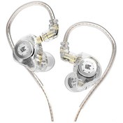 Resim Shineyee Kz Edx Pro Beyaz Kulak İçi Kulaklık, Çift Manyetik Devre Dinamik Birim, 0.75mm Pin, Oksijenli Bakır Kablolu, Mikrosuz Sahne Kulaklığı Diğer 