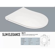 Resim Nkp Slim Elegance Duroplast Yavaş Kapanan Klozet Kapağı - Nkp0411 