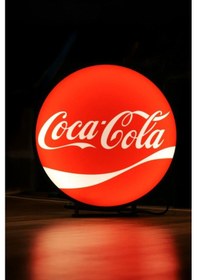 Resim Coca Cola Tasarımlı Dekoratif Aydınlatma Gece Lambası Çok Renkli 