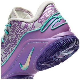 Resim Nike Lebron Xxıı 'mogul' Erkek Basketbol Ayakkabısı Mor 