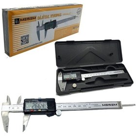 Resim Dijital Kumpas 150 Mm 6" Cvr Çelikten Dijital Taşıma Çantalı Çeli Pembe 