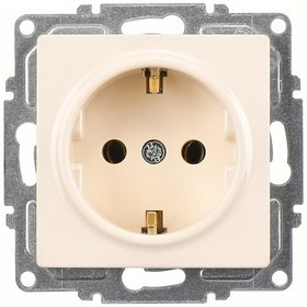 Resim Günsan Visage Krem Topraklı Priz Mekanizma 