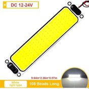 Resim Novahub Seametal Cob 12-24v 108 Led Araba Tavan Lambası Kabin İç Aydınlatma 