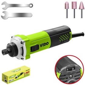 Resim Vido WD010710650 650 W Devir Ayarlı Kalıpçı Taşlama Makinesi 