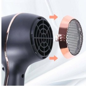 Resim Hyundai HC-122 1800W Profesyonel Saç Kurutma Makinesi – Hızlı Kurutma, Soğuk Hava Seçeneği 