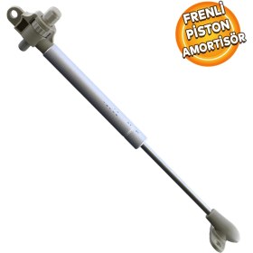 Resim Badem10 Std Dolap Amortisörü Gazlı Piston Kapak Hidroliği Fren Frenli Ayarlanabilir (27 cm 100 Nt) 