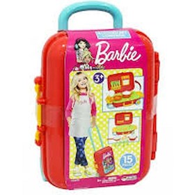 Resim Barbie Mutfak Set Bavulum 