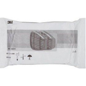 Resim 3M ™ 6059 Abek1 Gaz Ve Buhar Maske Filtresi - 1 Çift 