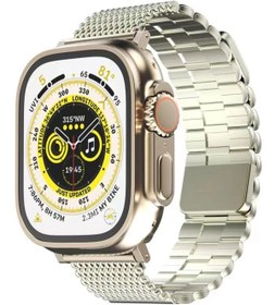 Resim AyrStore Omr Apple Watch 42Mm Ascend Metal Kordon - Yıldız Işığı 