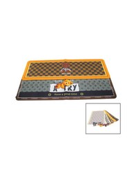 Resim Dikdörtgen Renkli Desenli - Resimli Su Emici - Sihirli Banyo Paspası Elastik 116 X 37.5cm 4989 Çok Renkli 