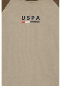 Resim U.S. Polo Assn. - Erkek Çocuk Açık Haki Kapüşonlu Sweatshirt 50293495-VR183 