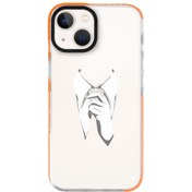 Resim iPhone 15 Plus Kravat Telefon Kılıfı 
