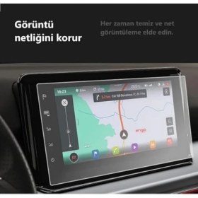 Resim SDT Group Arona 9.2 Inç Multimedya & Navigasyon ile Uyumlu Mat Ekran Koruyucu 