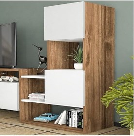 Resim Tv Ünitesi Turra Beyaz Ceviz 177 Cm 