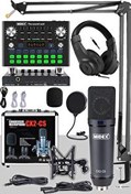 Resim Midex Private Paket-1 CX2 Mikrofon-VS9 Ses Kartı Stüdyo Kayıt Seti 