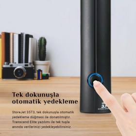 Resim Transcend TS8TSJ35T3 8tb 3.5" USB 3.1 Storejet 35T3 Taşınabilir Disk 
