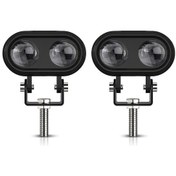 Resim Youmex 120w Süper Parlak Led Işık Seti - 2 Adet, 12000lm, Ip68 Su Geçirmez, 6 Modlu Araç Aydınlatma 113 Karakter 