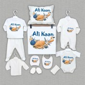 Resim Bebeqon Isme Özel 11'li Organik Hastane Çıkışı 