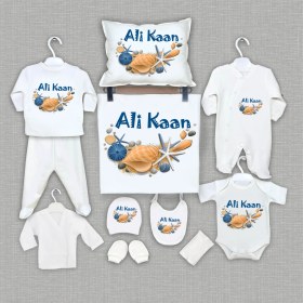 Resim Bebeqon Isme Özel 11'li Organik Hastane Çıkışı 