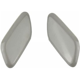 Resim Honmex Mazda 3 Axela 2003-2008 Ön Far Yıkama Nozu Kapağı, Plastik Malzeme, Uyumlu, Yeni, Gri-beyaz 