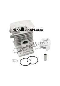 Resim STİHL MS180 MOTORLU TESTERE NİKASİL SİLİNDİR PİSTON SETİ 38 mm 