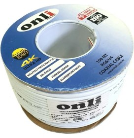 Resim Onli Rg6-U4 Anten Kablosu 100METRE 48TEL Yerli Üretim 
