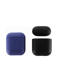Resim Ekılıf - Apple Uyumlu AirPods 1.nesil - Kılıf Darbelere Karşı Dayanıklı Silk Silikon Kılıf - Saks Mavi 