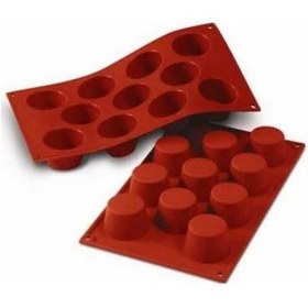 Resim Silikomart Sf022 Küçük Boy Profesyonel Silikon Muffin Kalıbı Diğer 