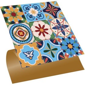 Resim Tink KENDİNDEN YAPIŞKANLI ZAMBAK DESENLİ PVC KARO 30X30 CM 