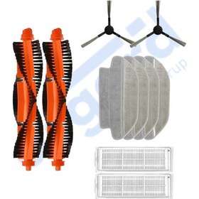 Resim Viomi Mop Pro, 3c ,3c Plus Uyumlu 2 Ana Fırça 2 Yan Fırça 2 Filtre 4 Mop Pkt-iasgf0000439 