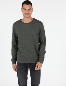 Resim Colin's Regular Fit Erkek Haki Sweatshirt CL1051125_Q1.V2_KHA 