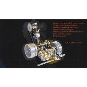 Resim Bor Power Nnt Ms250 Borpower Motor Yağ Katkısı Onarıcı N11.33 