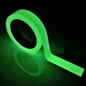 Resim Kendi yapışkanlı, UV ışınlarına dayanıklı, merdivenler, duvarlar ve dış mekan kullanımı için uygun olan 1 adet Luminous Güvenlik Bandı, 10mmx3m 