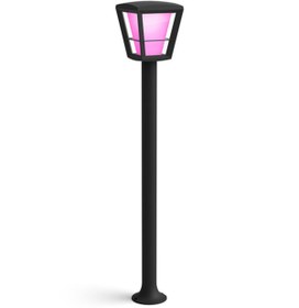 Resim Philips Hue Econic Siyah Direk Dış Mekan Lambası 