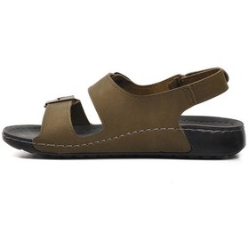 Resim Ayakmod Yeşil Erkek Düz Sandalet 80-954 M Yeşil 