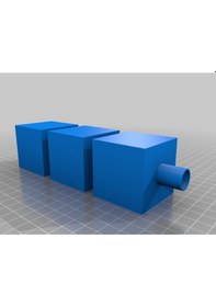 Resim Opencart 3 Kutu Vazo Sadece Plastik Aparattır 