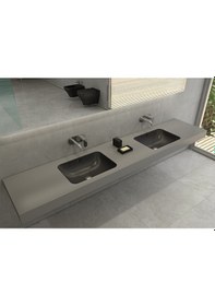 Resim Bocchi Scala Tezgah Altı Lavabo Mat Somon 1006-032-0125 