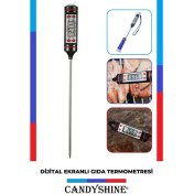 Resim Daldırma Tipli Süt Mama Yoğurt Çorba Mayalama Dijital Mutfak Gıda Yemek Termometresi 